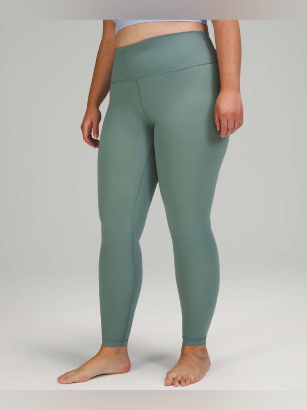 Lululemon Wunder Under High-Rise Tight 28" *Luxtreme, Tidewater Teal, Size 14